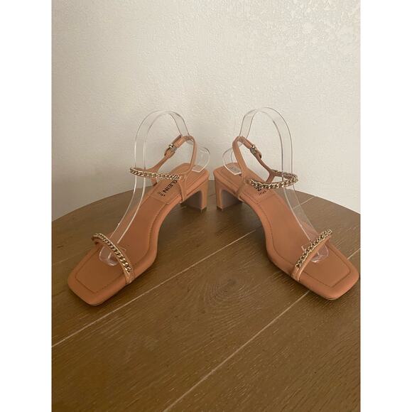 Anne Klein 9 Jelina heeled chain sandal - Picture 4 of 9